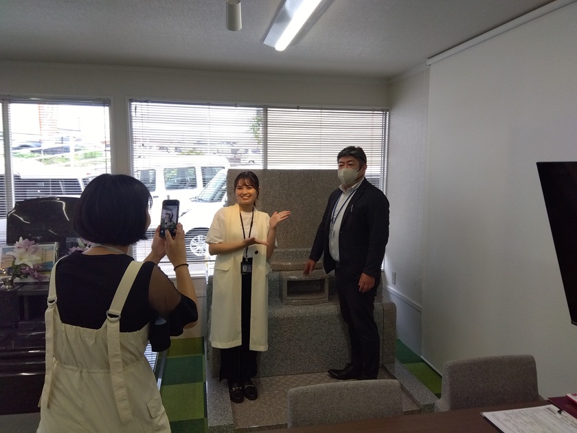 ABSラジオ ラジパル出演 | 株式会社 秋田石材